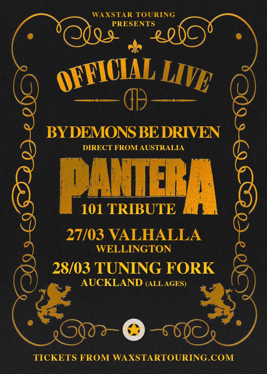 By Demons Be Driven – Pantera Tribute NZ 2026