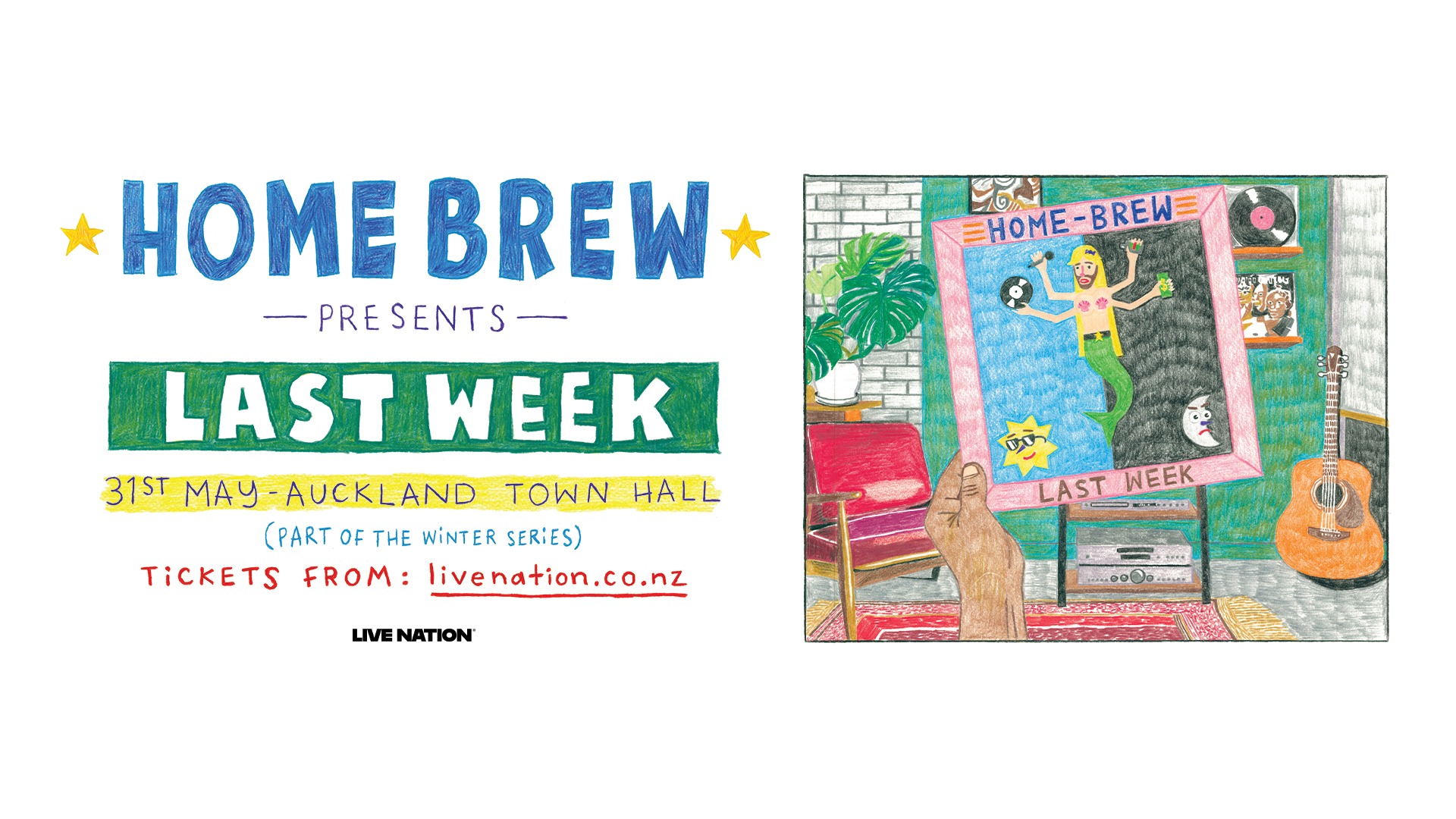 Home Brew to perform legendary EP ‘Last Week’ in full at Auckland Town Hall