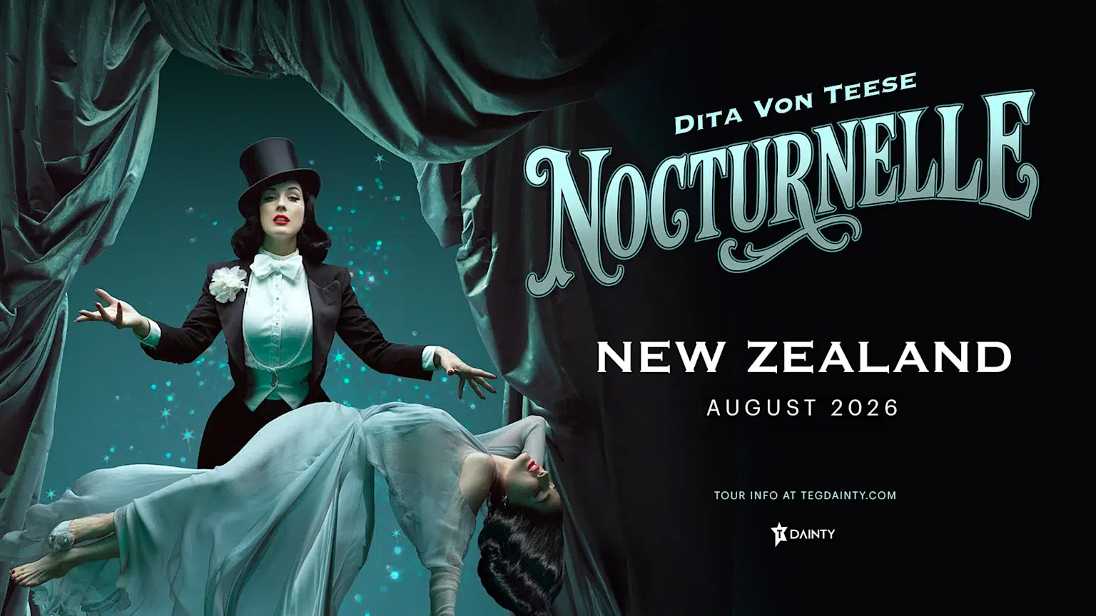 Dita Von Teese brings Nocturnelle to New Zealand