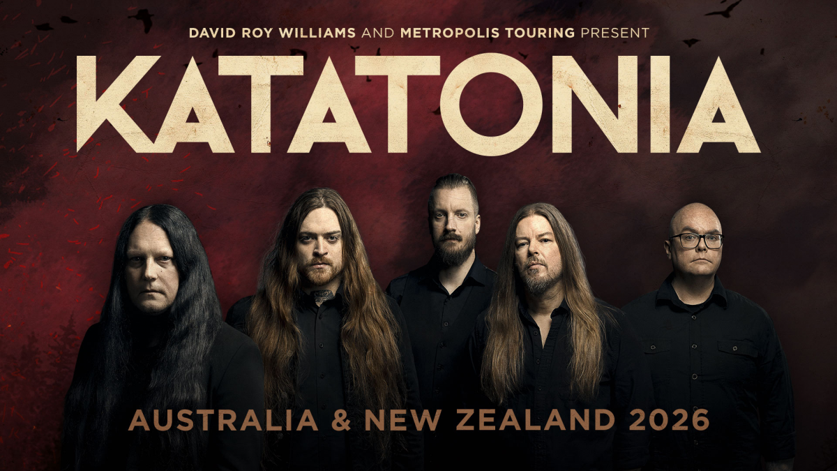Dark melody masters Katatonia return to Australia & New Zealand