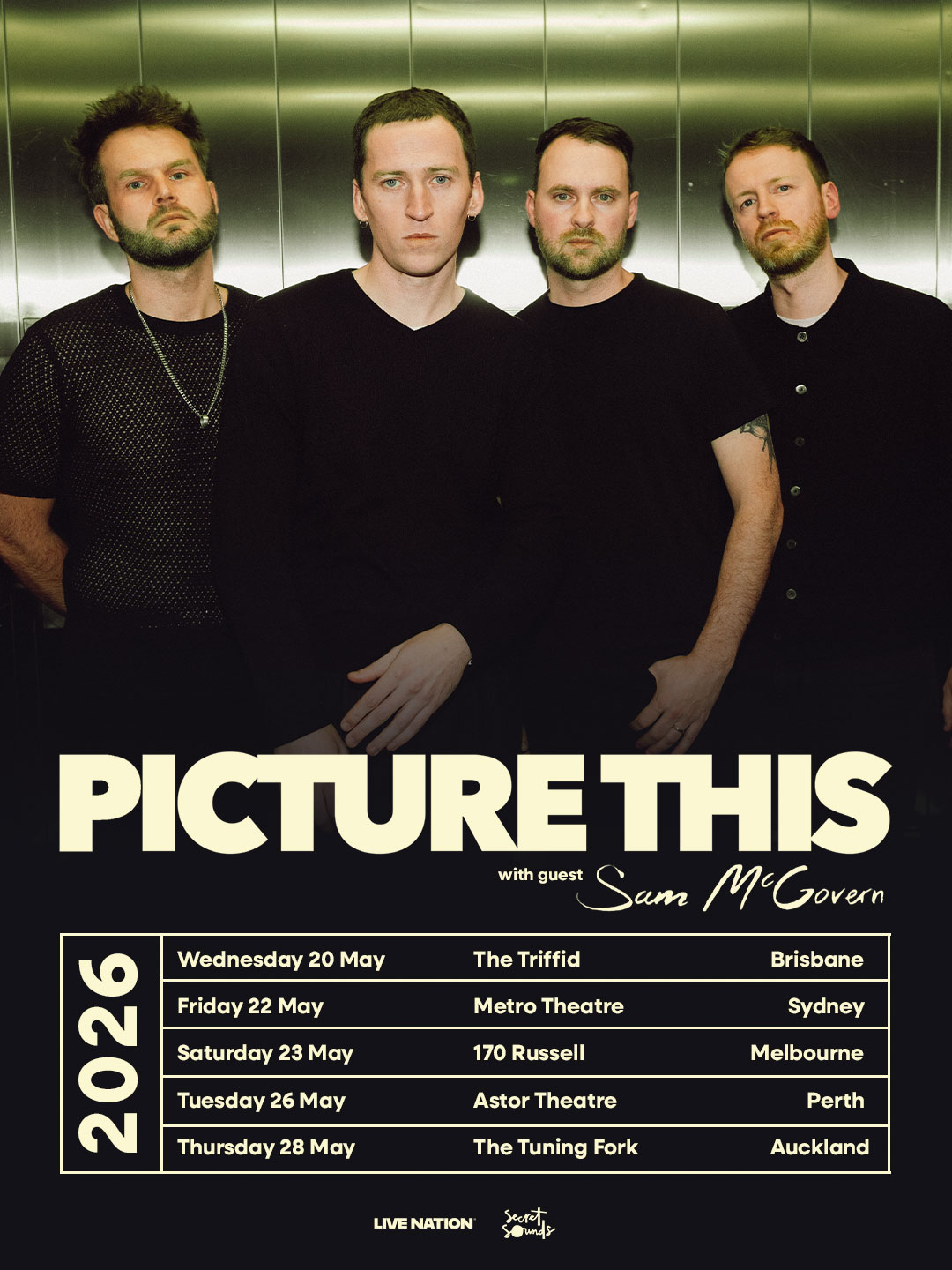 Picture This add New Zealand show to 2026 Australian Tour