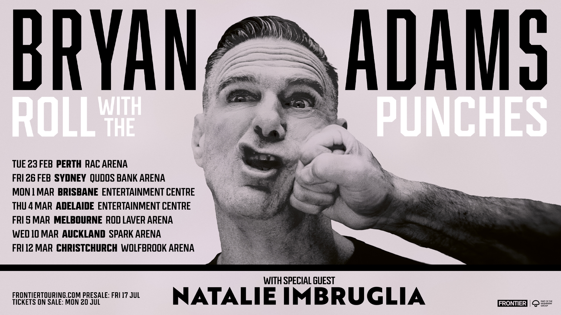 Bryan Adams announces ‘Roll With The Punches’ Tour 2027