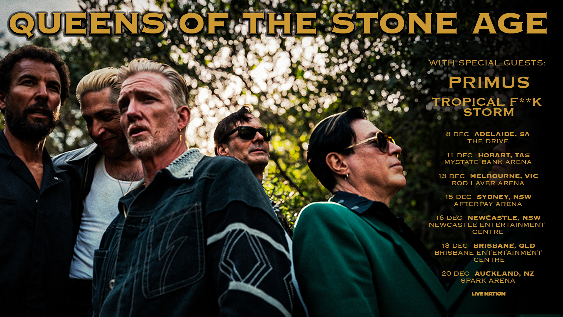 Queens of the Stone Age announce NZ date to close 2026
